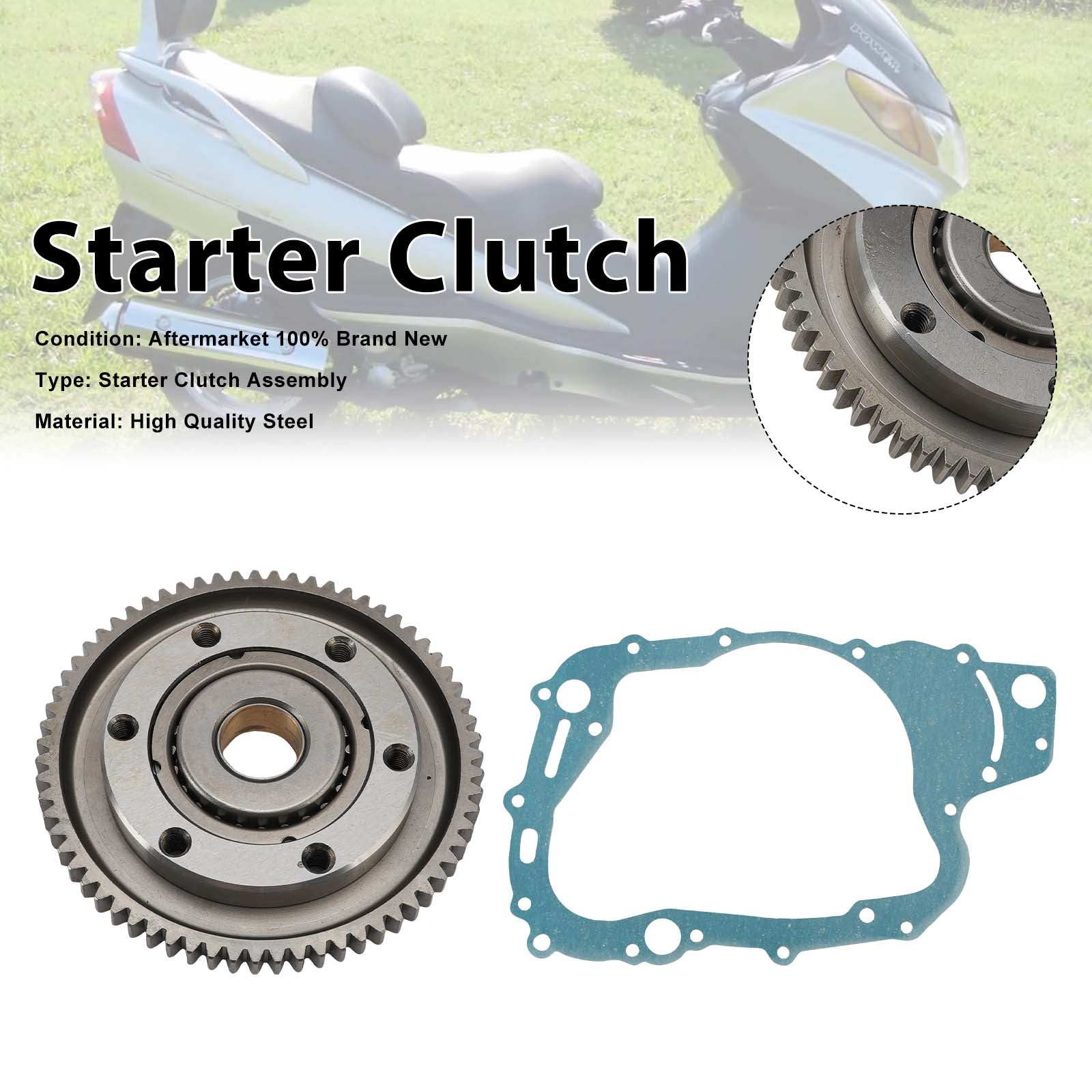 03-06 Suzuki AN400 Burgman 400 One Way Starter Clutch Kit 12600-15822