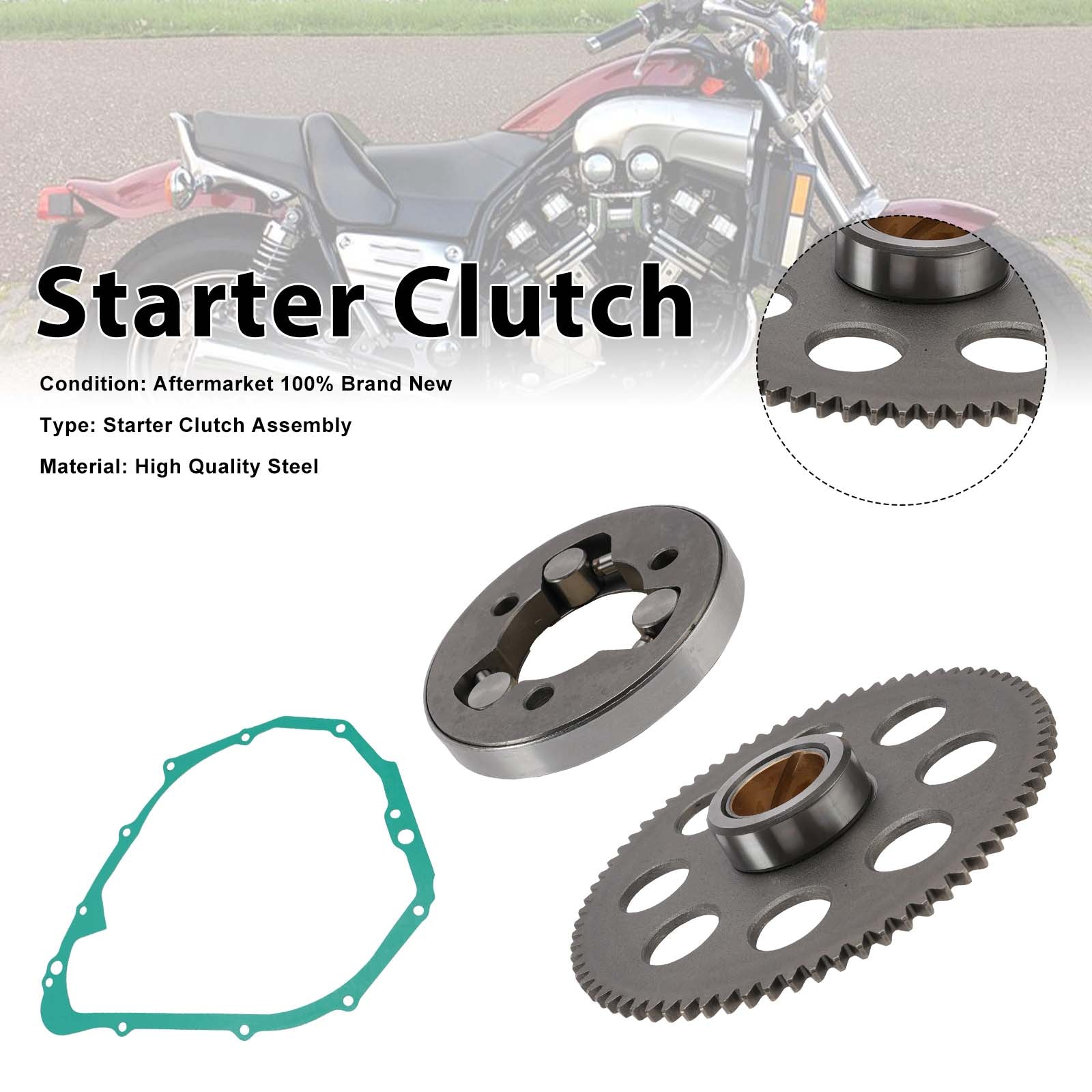 Yamaha XVZ1200 XVZ1300 VMX12 VMAX12 One Way Starter Clutch Kits