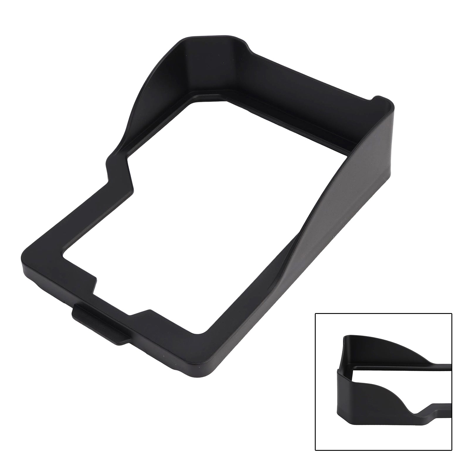25-26 Yamaha Tenere 70 Speedometer Case Tachometer Cover Guard Black