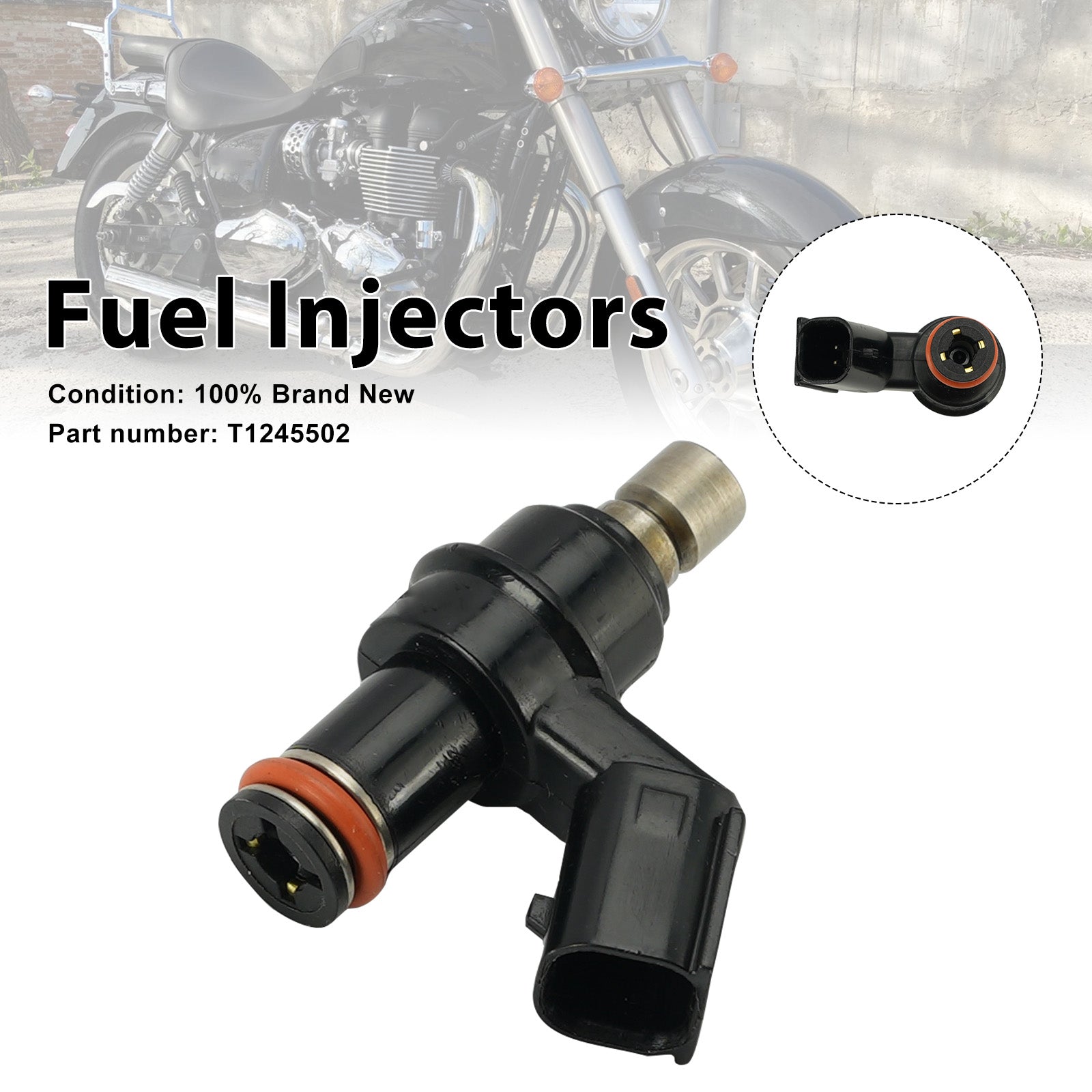 America Bonneville T100 Scrambler hruxton Fuel Injectors T1245502