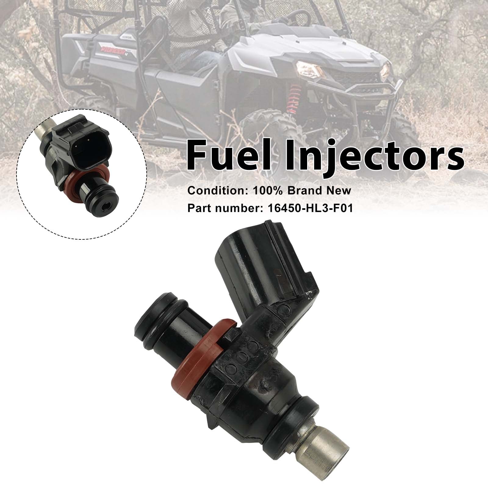 2018-2019 Honda PIONEER 700 Brandstofinjectoren 16450-HL3-F01