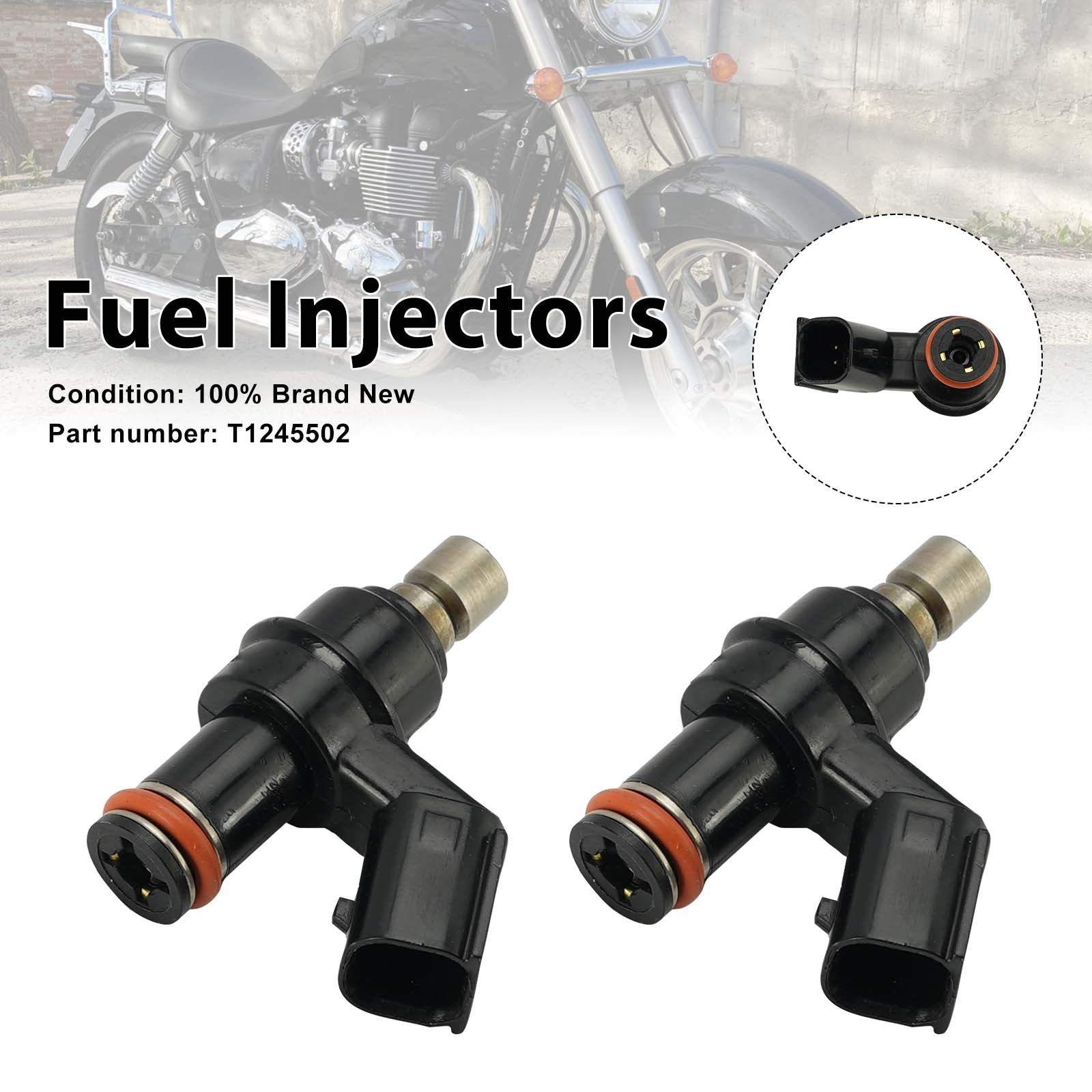 2PC America Bonneville T100 Scrambler hruxton injetores de combustível T1245502