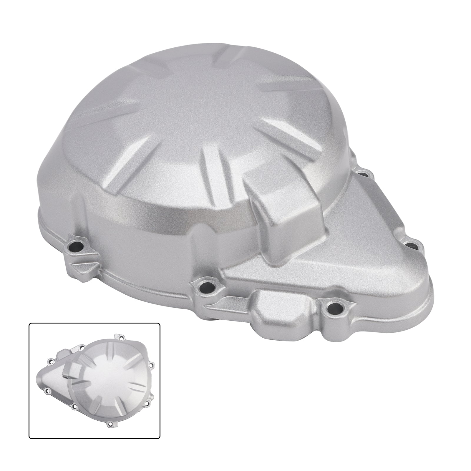 17-19 Protetores de cabeça de cilindro de motor Kawasaki Z900 prata