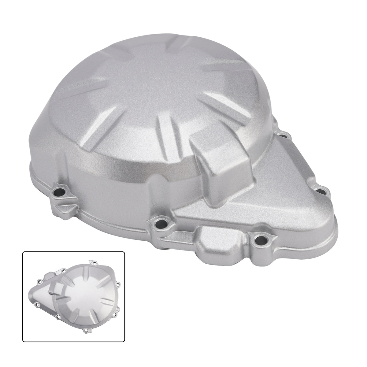2017-2019 Kawasaki Z900 Engine Cylinder Head Guards Silver Cover Protector