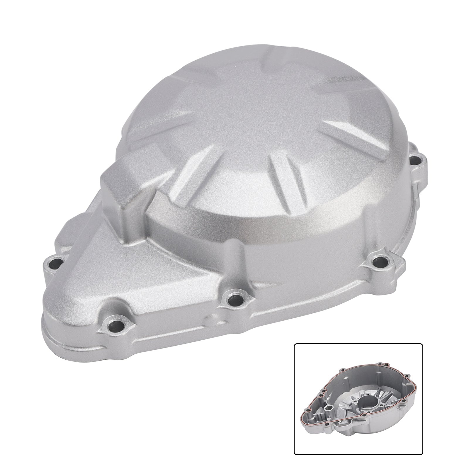 17-19 Protetores de cabeça de cilindro de motor Kawasaki Z900 prata