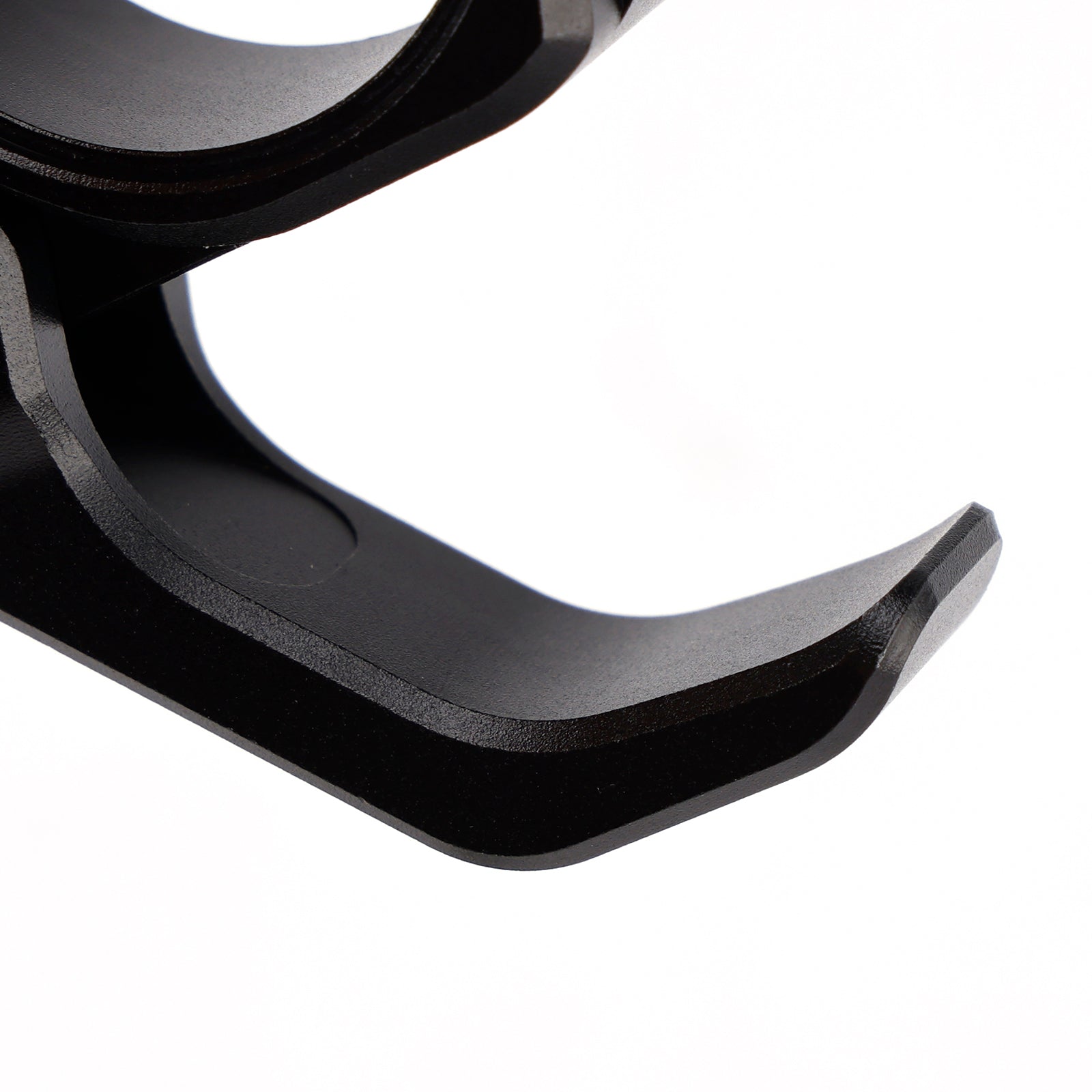 Suporte de montagem de gancho para capacete de motocicleta utv preto 22-25mm universal