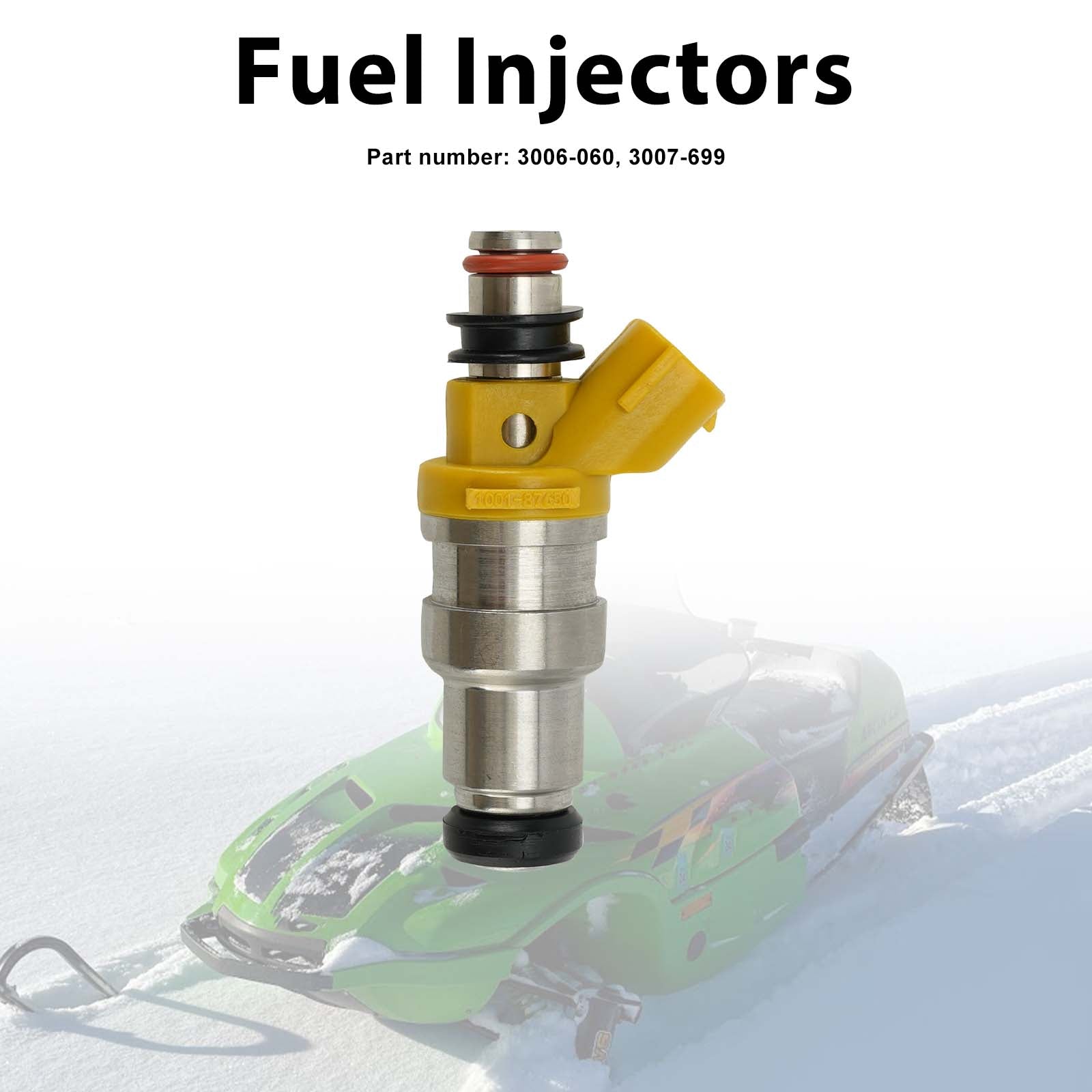 Injecteurs de carburant Arctic Cat ZR ZL Sabercat M6 M7 M8 3007-699 3006-060