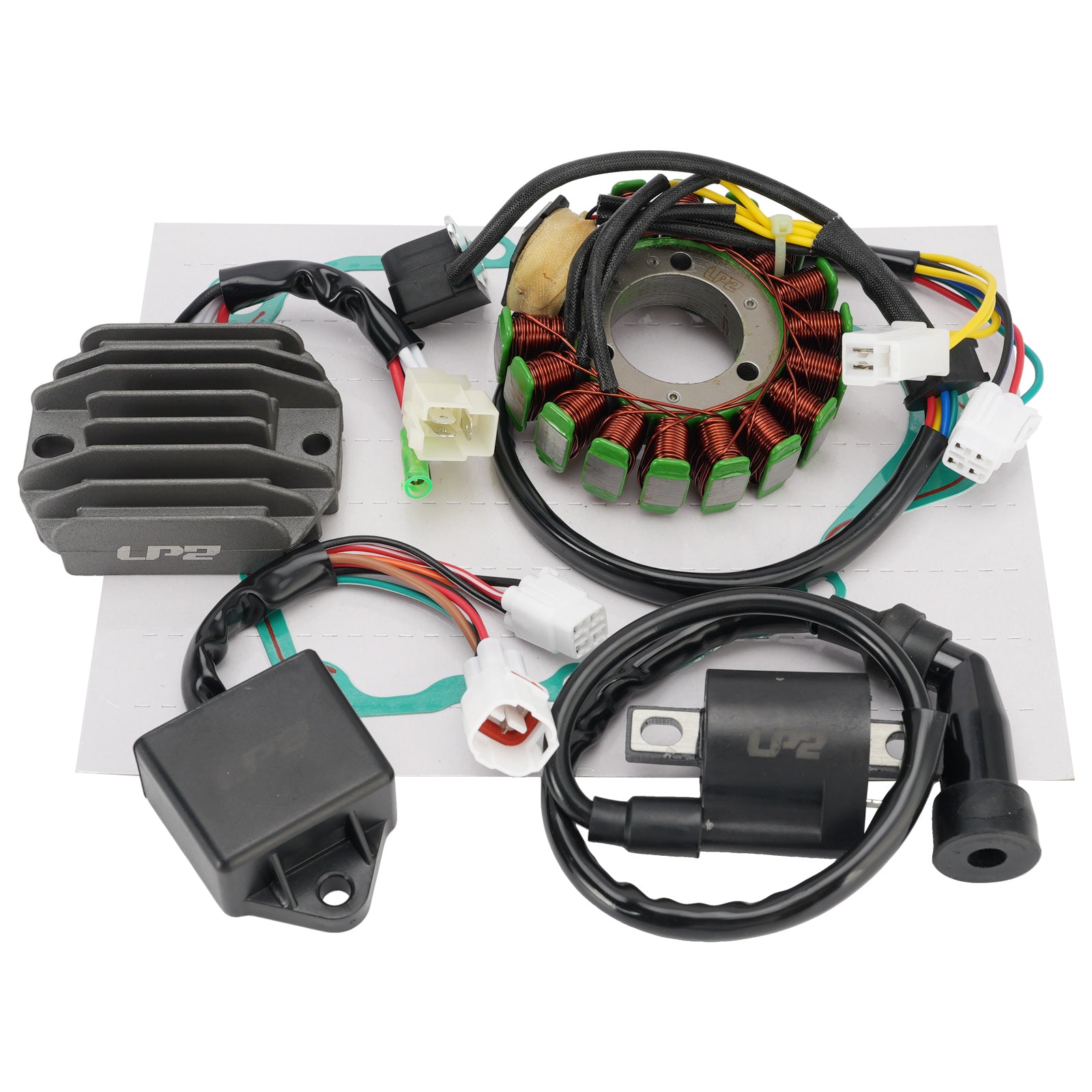 1997-2001 Yamaha Timberwolf 250 YFB250FW Stator Regulator CDI Box Ignition Coil