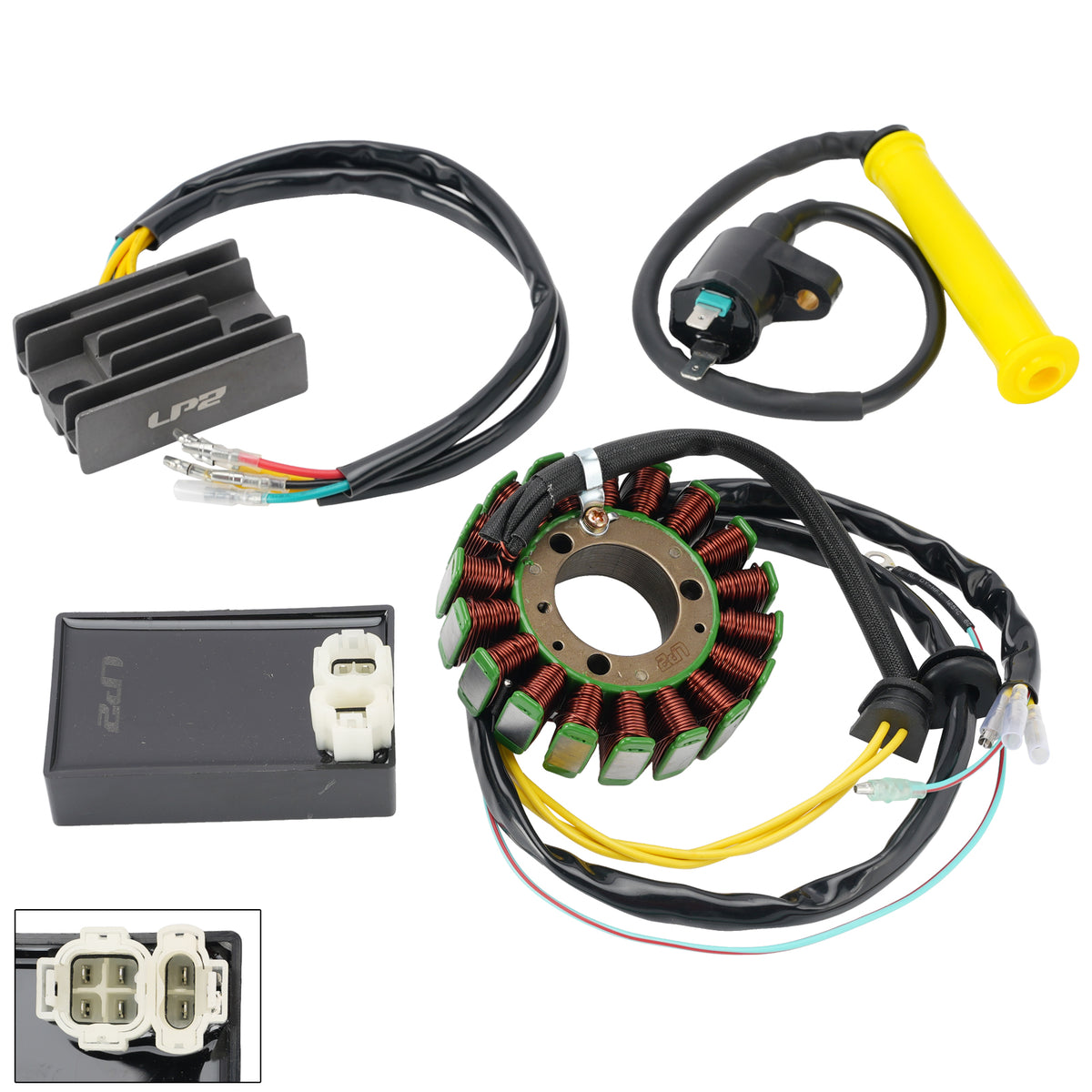 1991-1996 Honda XR 250 L XR250L Stator Regulator CDI Box Ignition Coil Kit