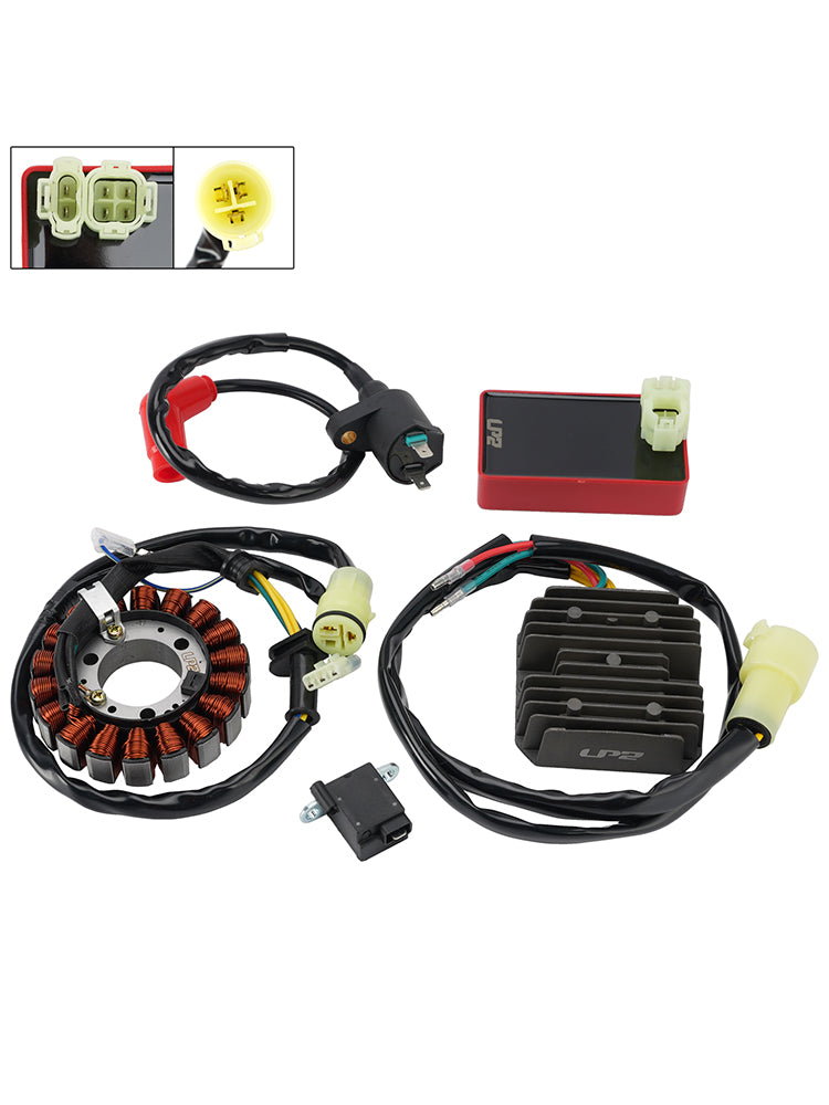 18-Pole 1994-1997 Honda TRX300 Fourtrax Stator Regulator CDI Box Ignition Coil