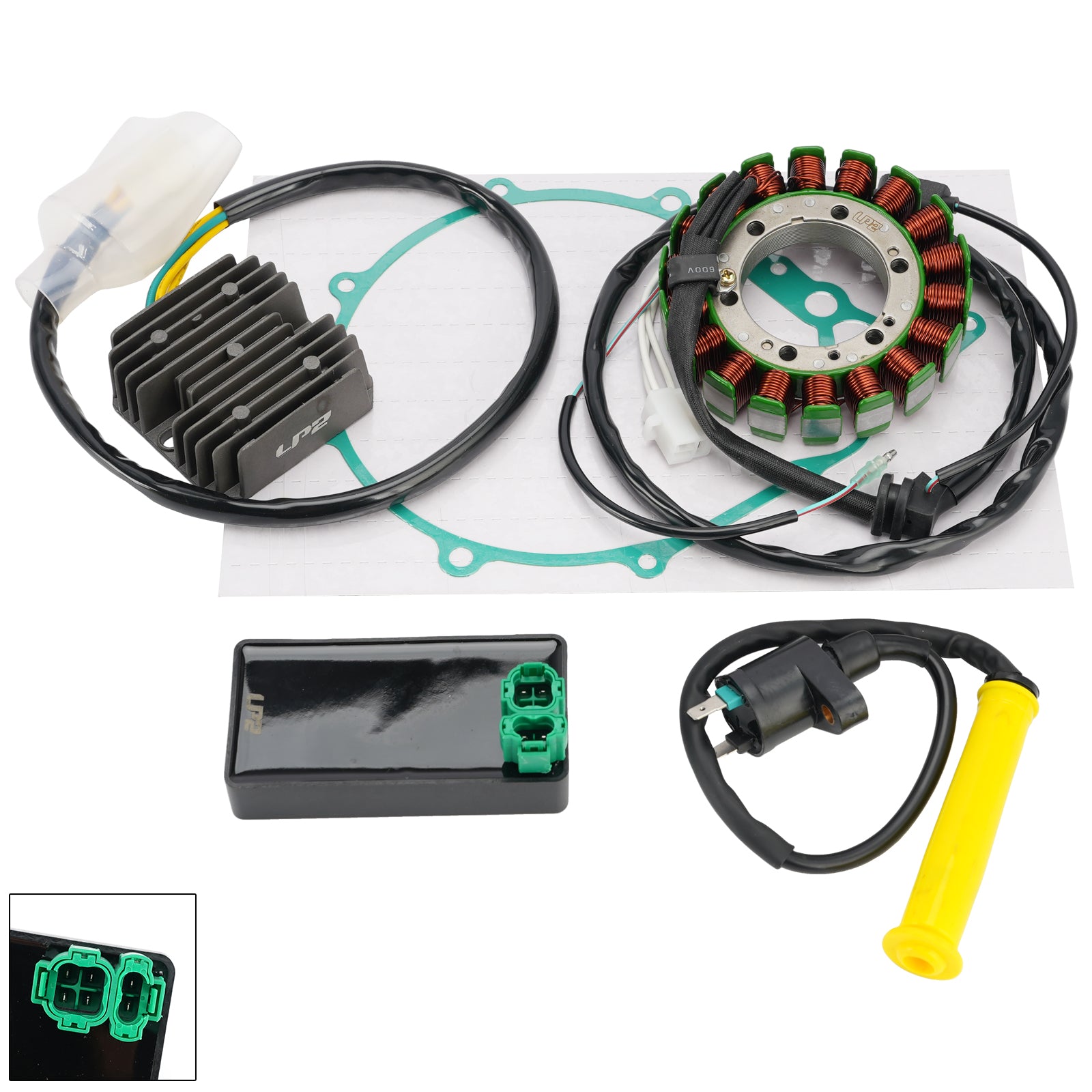 1993-2025 Honda XR650 L XR650L Stator Regulator CDI Box Ignition Coil Gasket