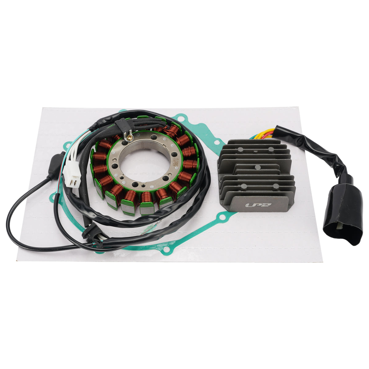 1997-2000 Honda SLR650 FX650 Vigor Stator Regulator Rectifier with Gasket