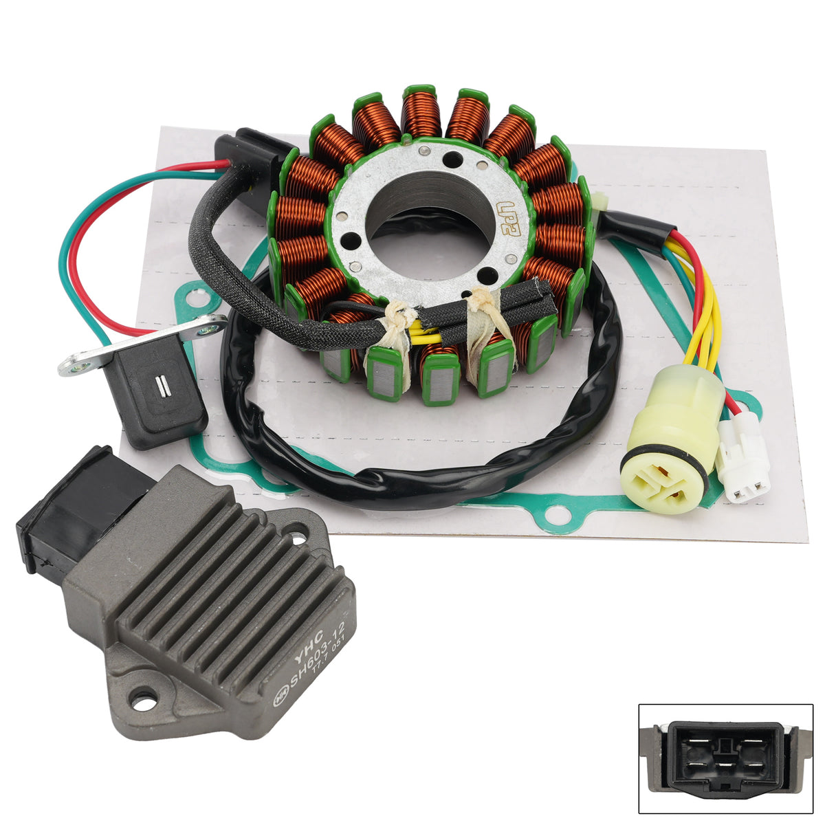 2016-2020 SWM SM500R RS500R RS300R Stator Regulator Rectifier with Gasket
