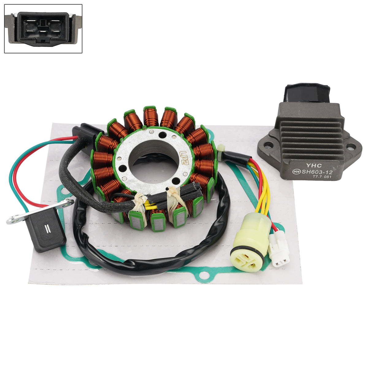 2016-2020 SWM SM500R RS500R RS300R Stator Regulator Rectifier with Gasket