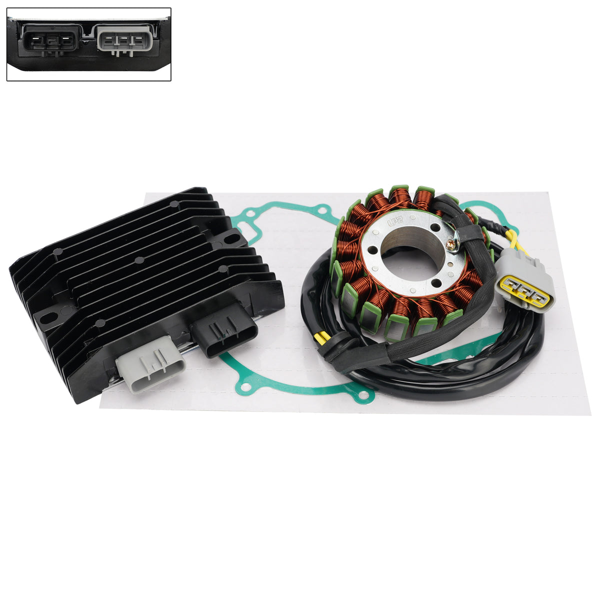 Russian Mechanics ATV UTV 800 RM 800 Stator Regulator Rectifier w/Gasket