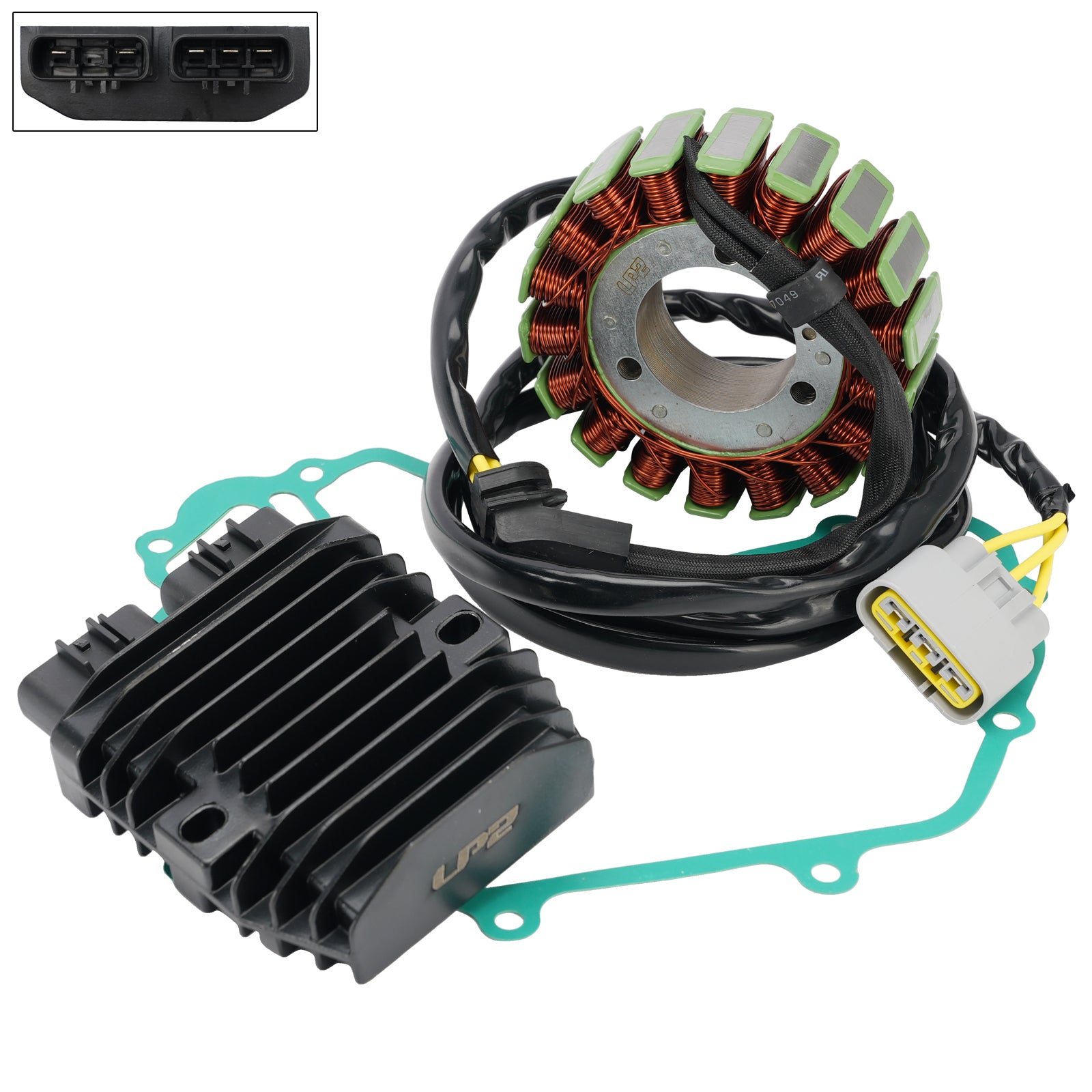 Stels Guepard 650 800 850 Dominator 800 Stator Regulator Rectifier w/Gasket
