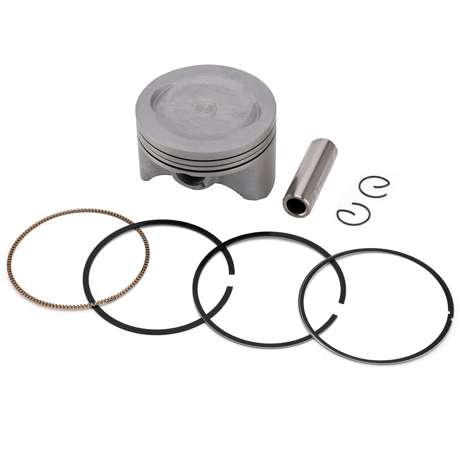 2004-2007 Yamaha Xg250 Tricker Xt Piston Ring Rebuild Kit 74.25Mm 5Xt-11631-00