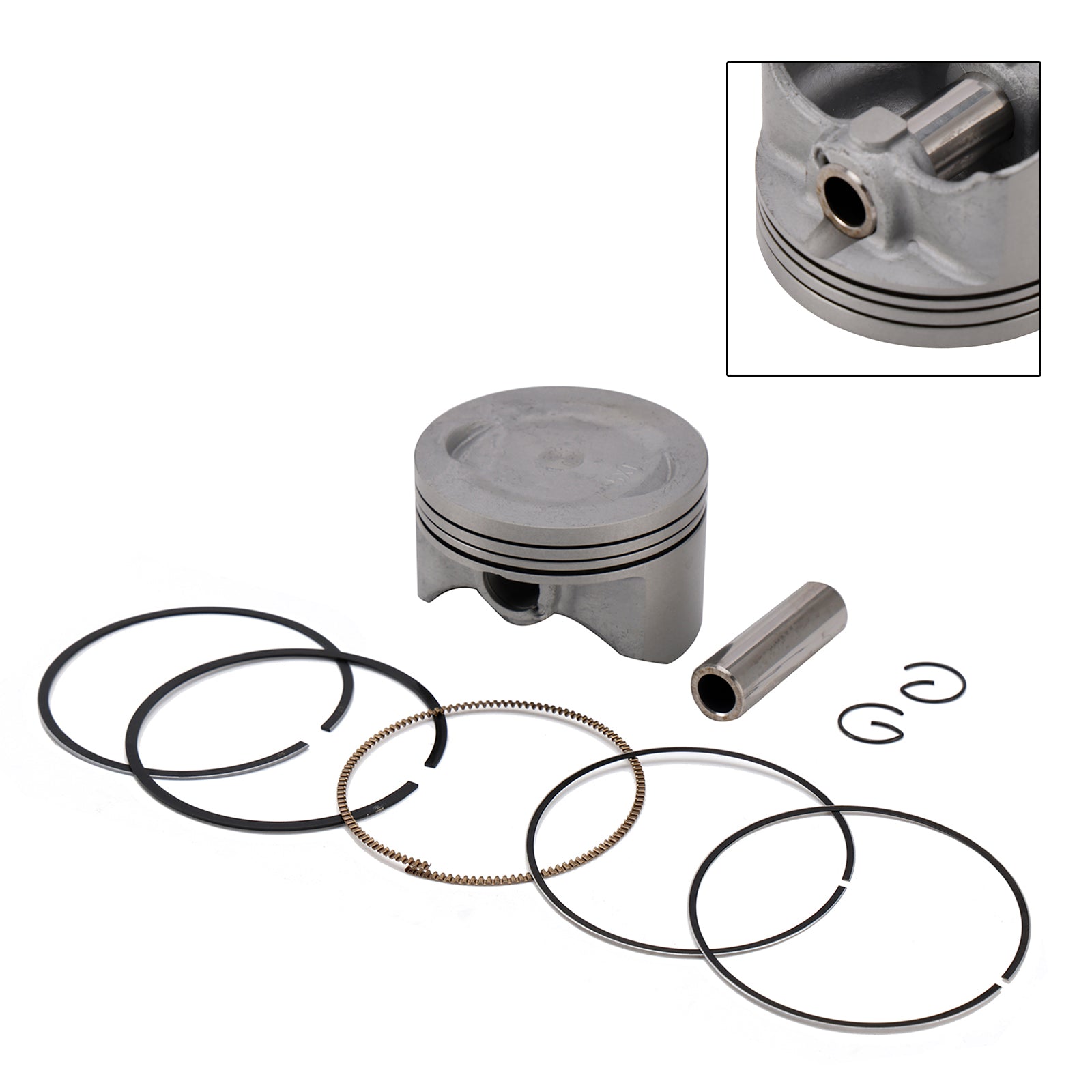 2004-2007 Yamaha Xg250 Tricker Xt250 Piston Ring Rebuild Kit 74.5Mm 5Xt-11631-00