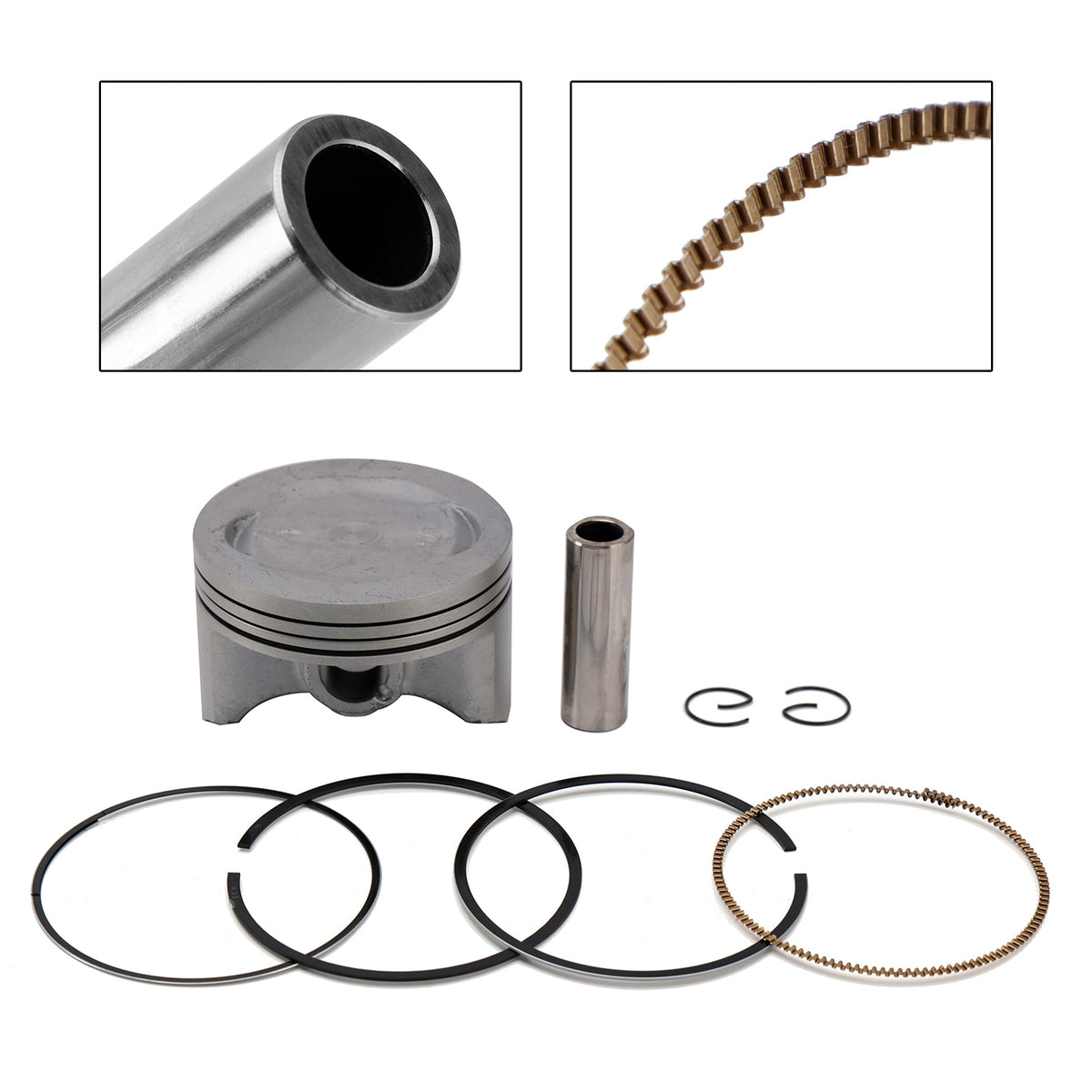 2004-2007 Yamaha Xg250 Tricker Xt Piston Ring Rebuild Kit 74.75Mm 5Xt-11631-00