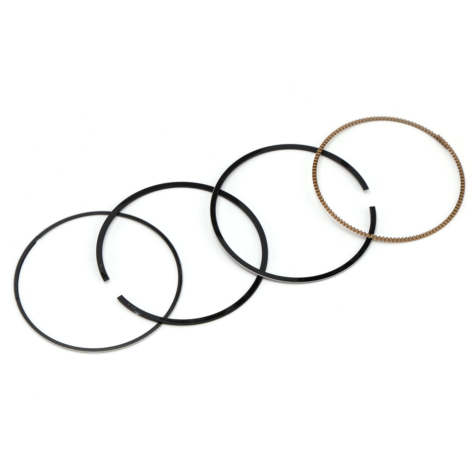 2004-2007 Yamaha Xg250 Tricker Xt Piston Ring Rebuild Kit 74.75Mm 5Xt-11631-00