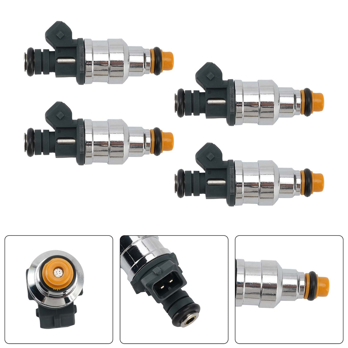 4PC Mercury Ford 2.0 742657226913 Fuel Injectors 968F-AC 822-11131