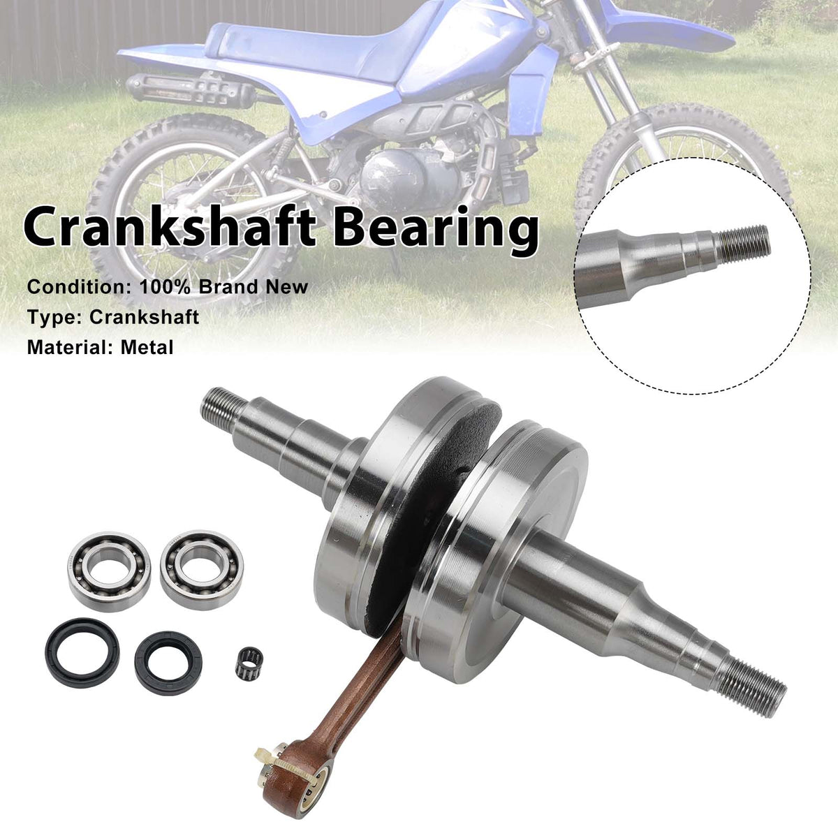 1983-2006 Yamaha PW80 80cc Y-Zinger Crankshaft Bearing