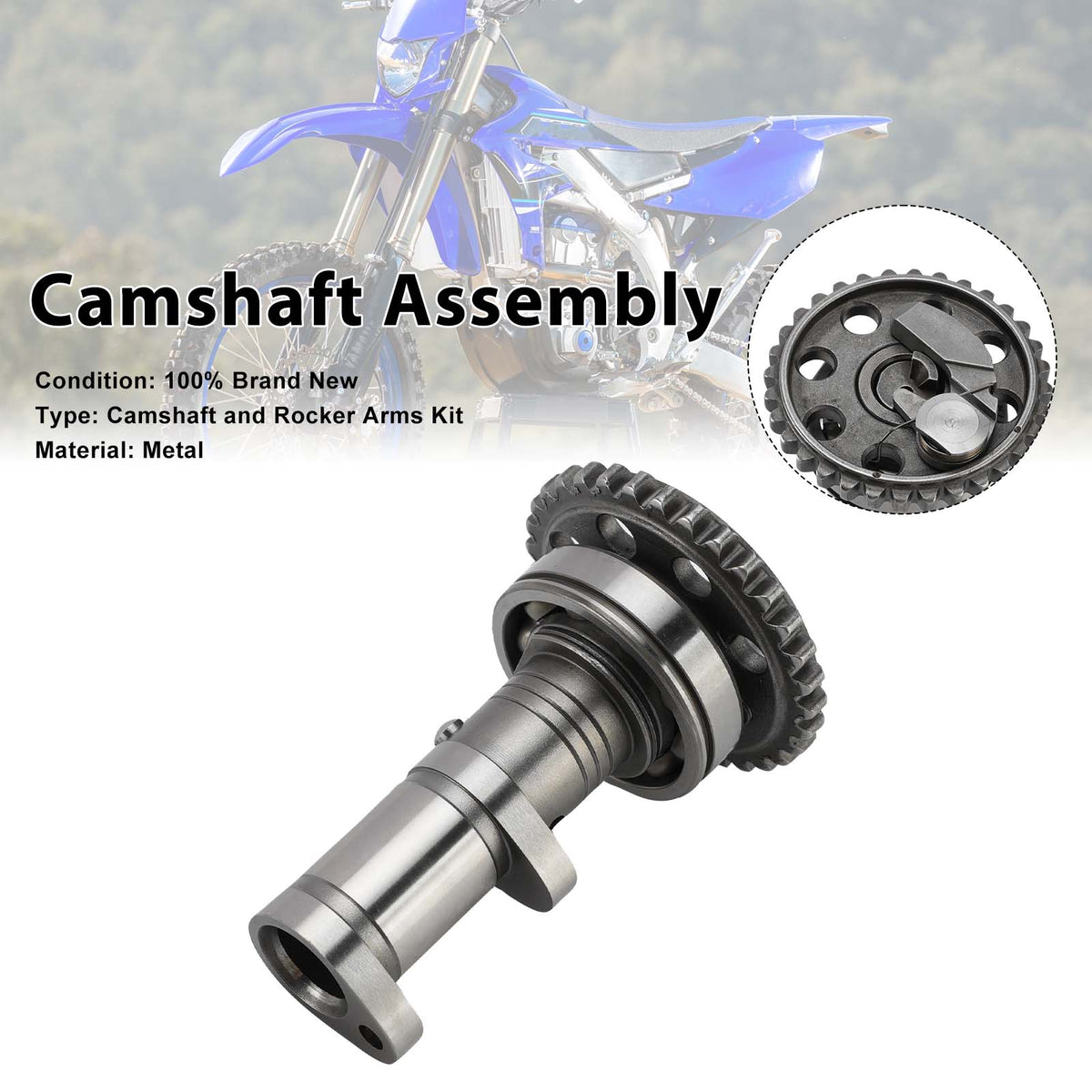2001-2013 Yamaha YZ250F WR250F Camshaft Assembly 4054-2IN