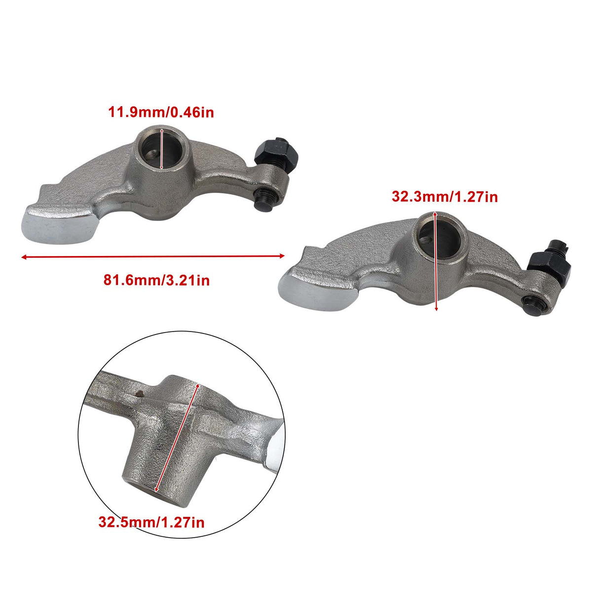 2003-2025 Yamaha Kodiak 450 YFM450 EPS SE Rocker Arms 3GD-12151