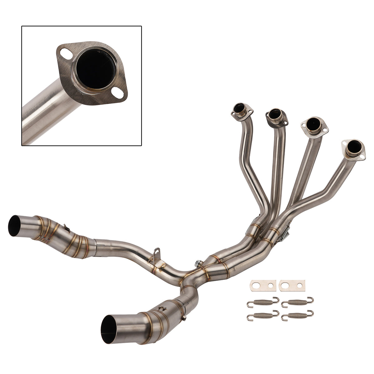 2010-2020 Kawasaki Z1000/SX NINJA 1000 Header Link Pipe Front Exhaust System