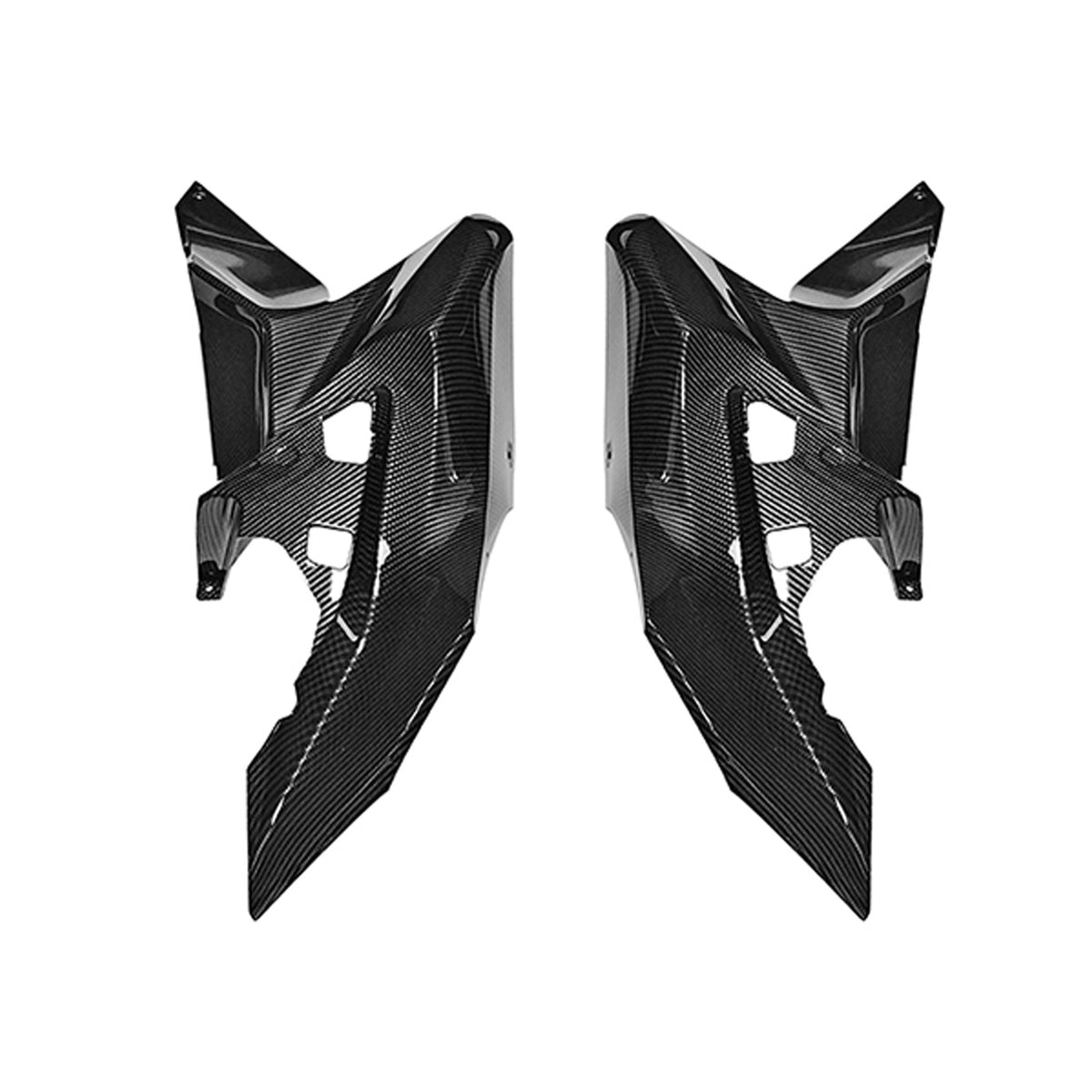 Amotopart 2019-2024 Kawasaki Versys 1000 Black Fairing Kit