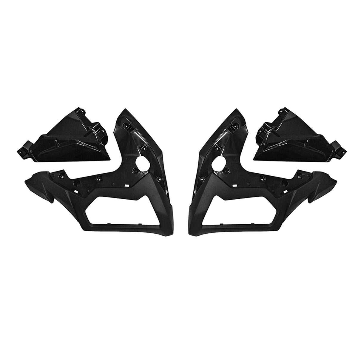 Amotopart 2019-2024 Kawasaki Versys 1000 White Black Green Fairing Kit