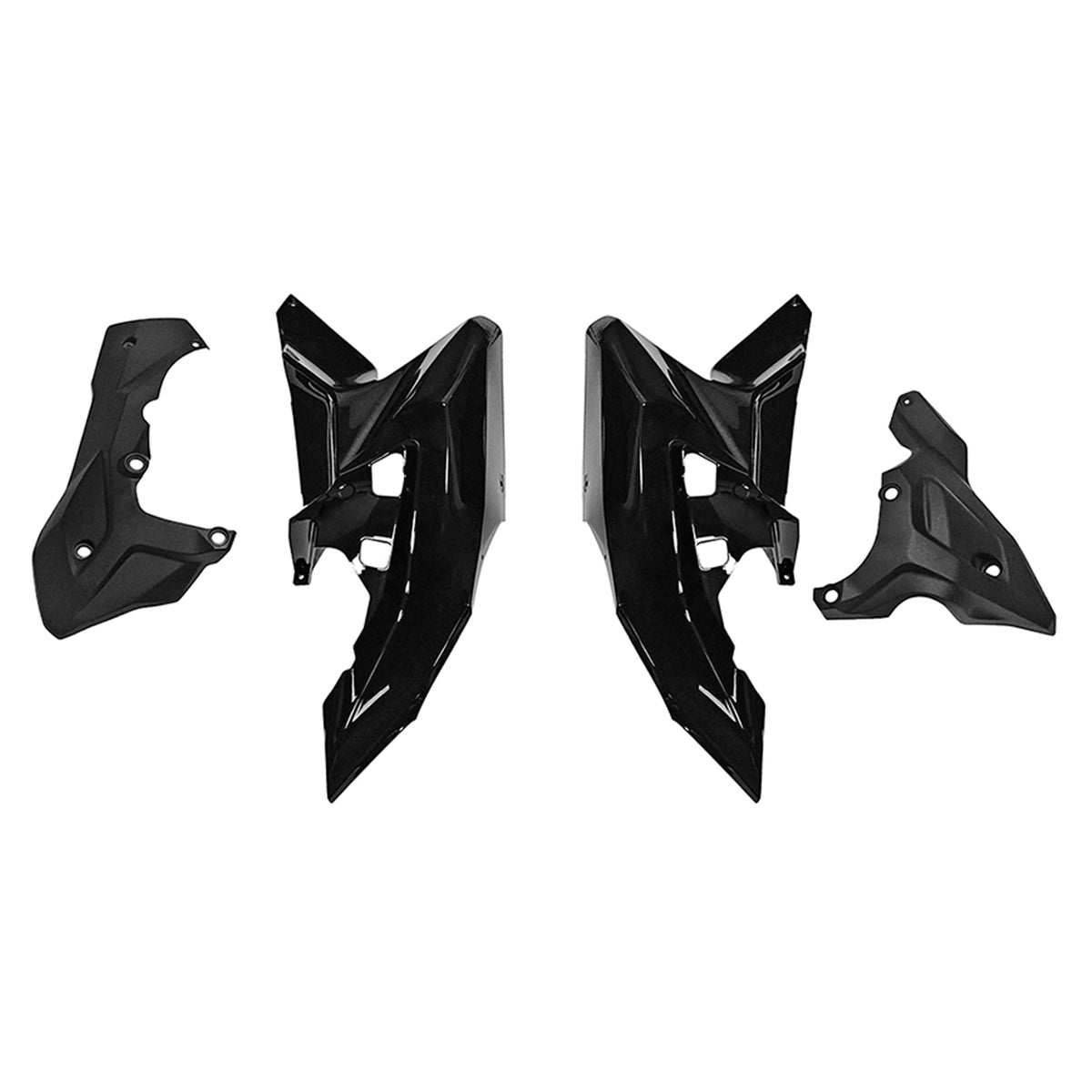 Amotopart 2019-2024 Kawasaki Versys 1000 Grå Sort Grøn Fairing Kit