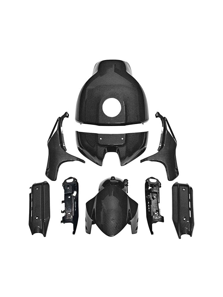 Amotopart 2022-2026 Yamaha XSR900 Black Fairing Kit