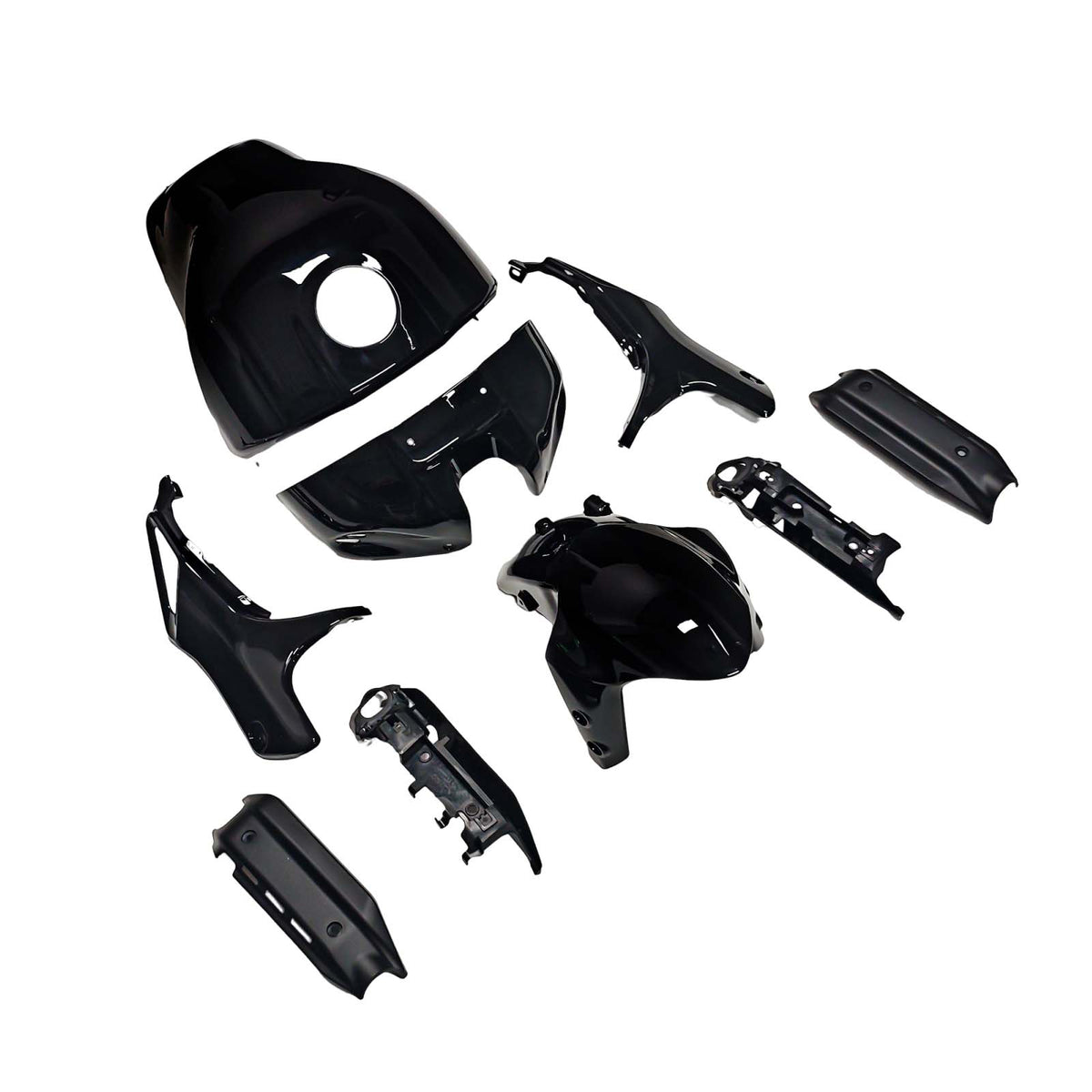Amotopart 2022-2026 Yamaha XSR900 Black Fairing Kit