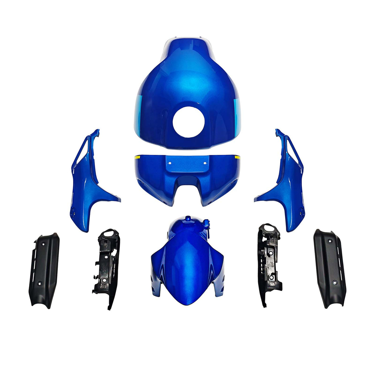 Amotopart 2022-2026 Yamaha XSR900 Blue Fairing Kit