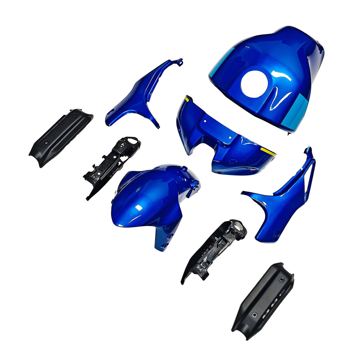 Amotopart 2022-2026 Yamaha XSR900 Blue Fairing Kit