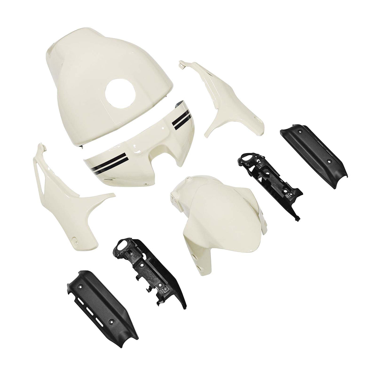 Amotopart 2022-2026 Yamaha XSR900 crème kuipset