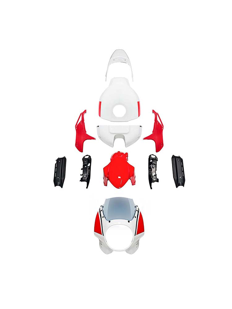 Amotopart 2022-2026 Yamaha XSR900 witrode kuipset