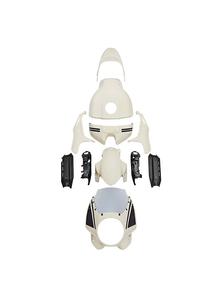 Amotopart 2022-2026 Yamaha XSR900 crème kuipset
