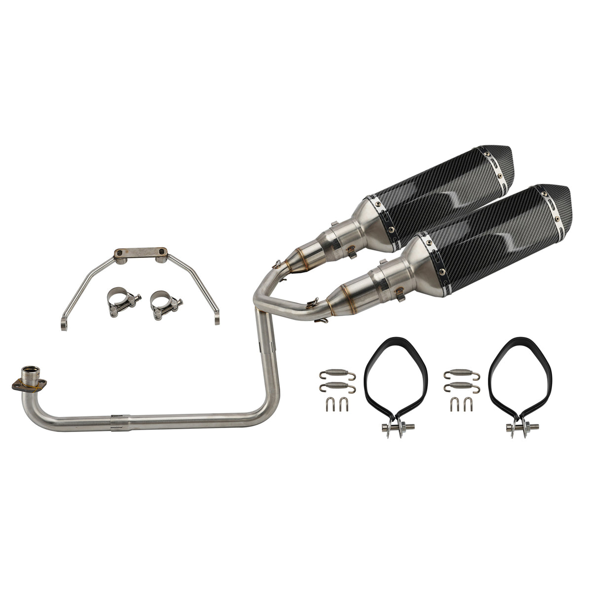 2013-2026 2025 Honda Grom Msx 126 Header Link Pipe Exhaust Full System
