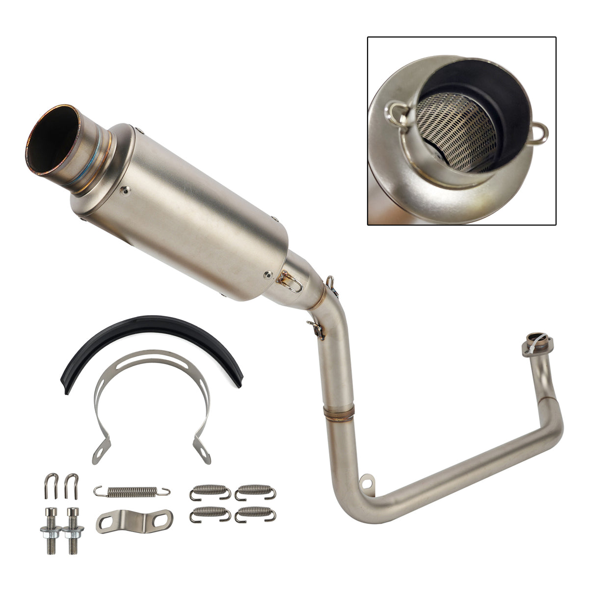 2013-2025 2025 Honda Grom Msx 125 Header Link Pipe Exhaust Full System