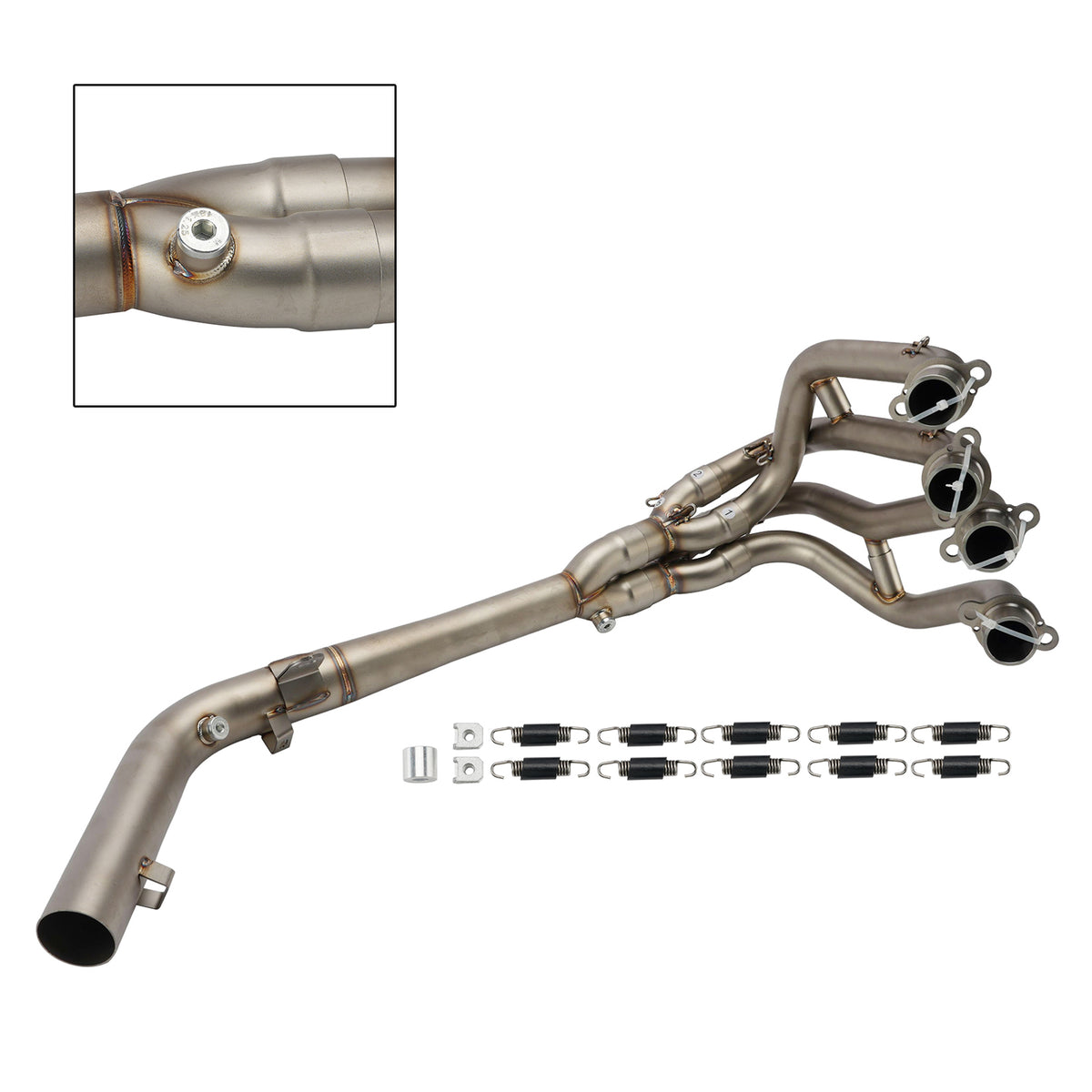 2023-2026 2025 Kawasaki ZX4R ZX4RR Header Link Pijpuitlaat Volledig systeem