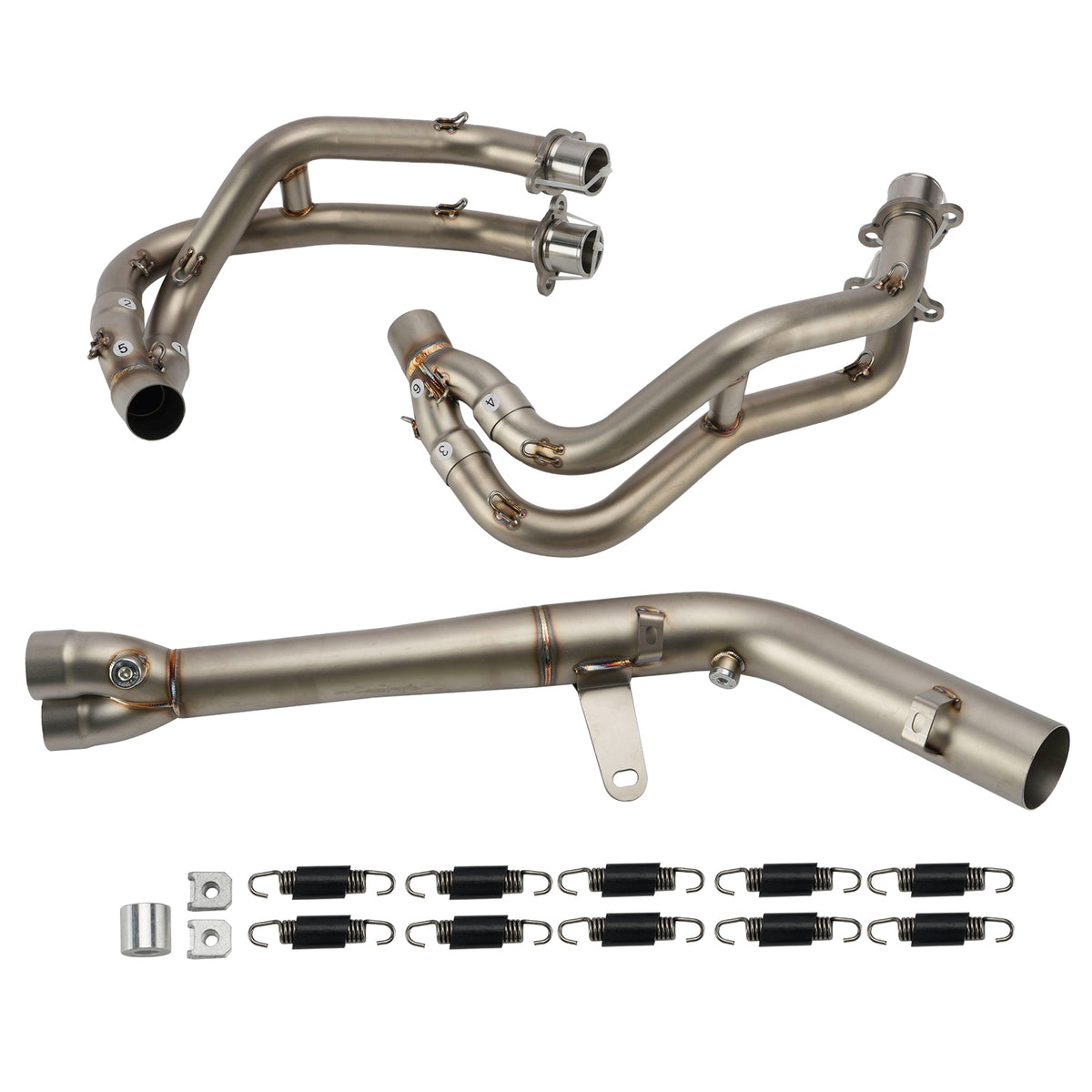 2023-2026 2025 Kawasaki ZX4R ZX4RR Header Link Pijpuitlaat Volledig systeem