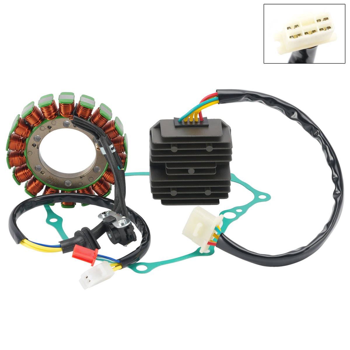 2002 2003 2004 05 06 07 08 Honda CB400SS Statorregulator Likriktare m/packning