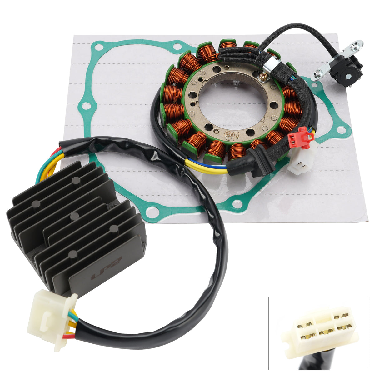 2002 2003 2004 05 06 07 08 Honda CB400SS Statorregulator Likriktare m/packning