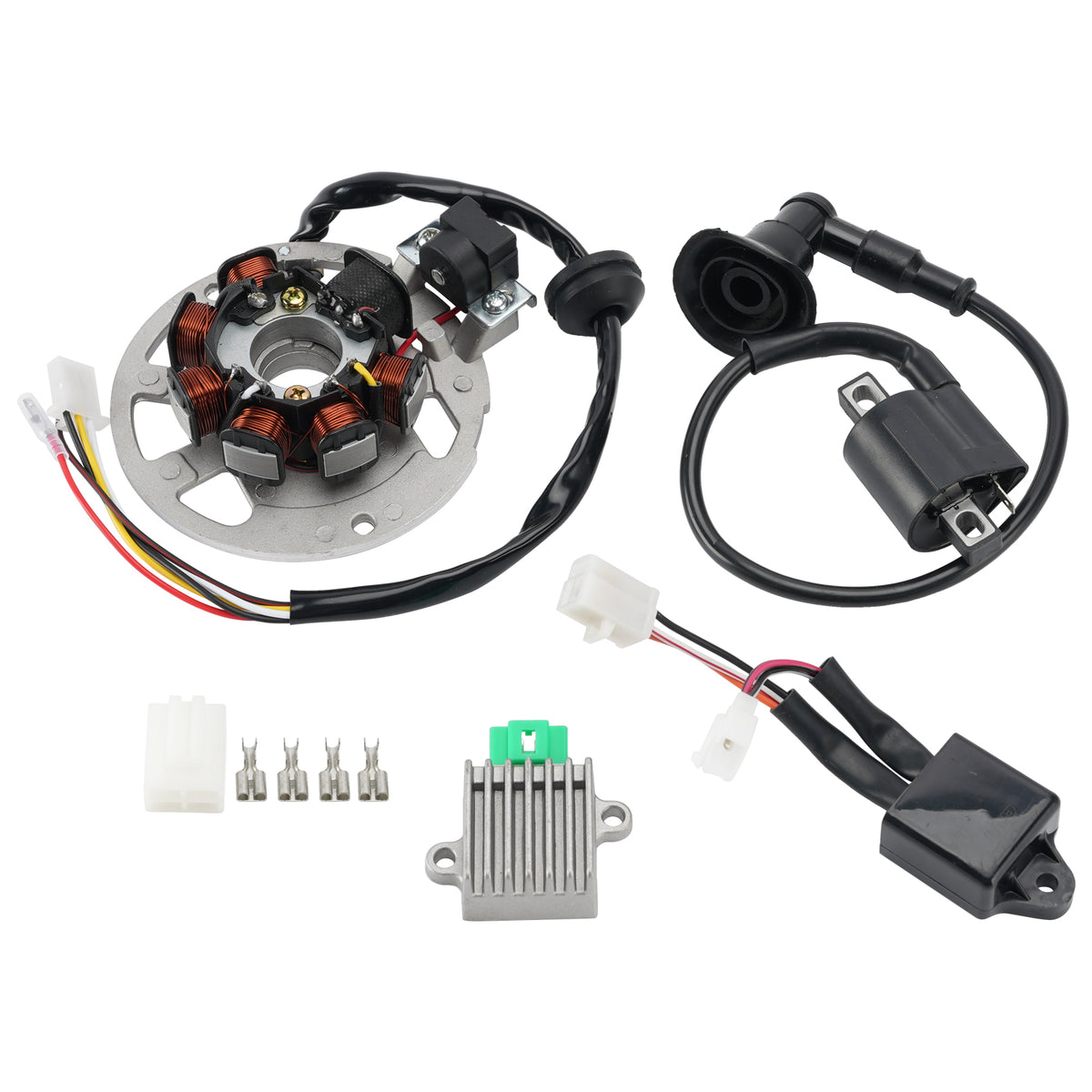 02-06 Can Am Mini DS 50 90 2-Stroke Stator Regulator CDI Box Ignition Coil