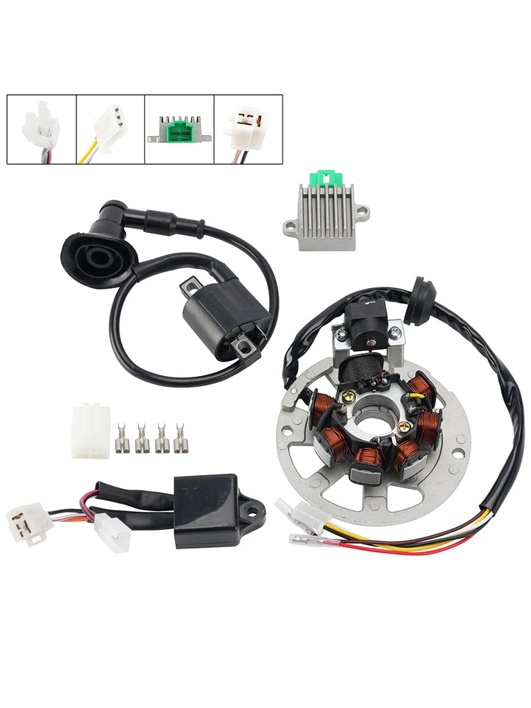 02-06 Can Am Mini DS 50 90 2-Stroke Stator Regulator CDI Box Ignition Coil
