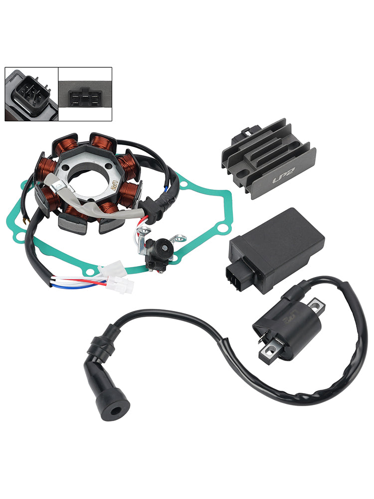 Yamaha YBR125 XT125 R X 3D9 Stator Regulator CDI Box Ignition Coil Gasket