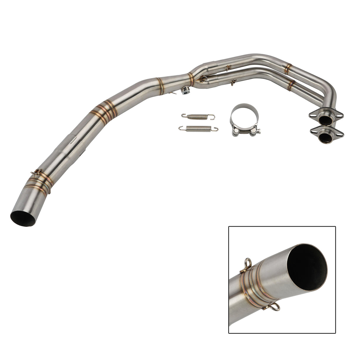 2017-2022 Kawasaki Z400 Ninja Header Link Pipe Exhaust Full System