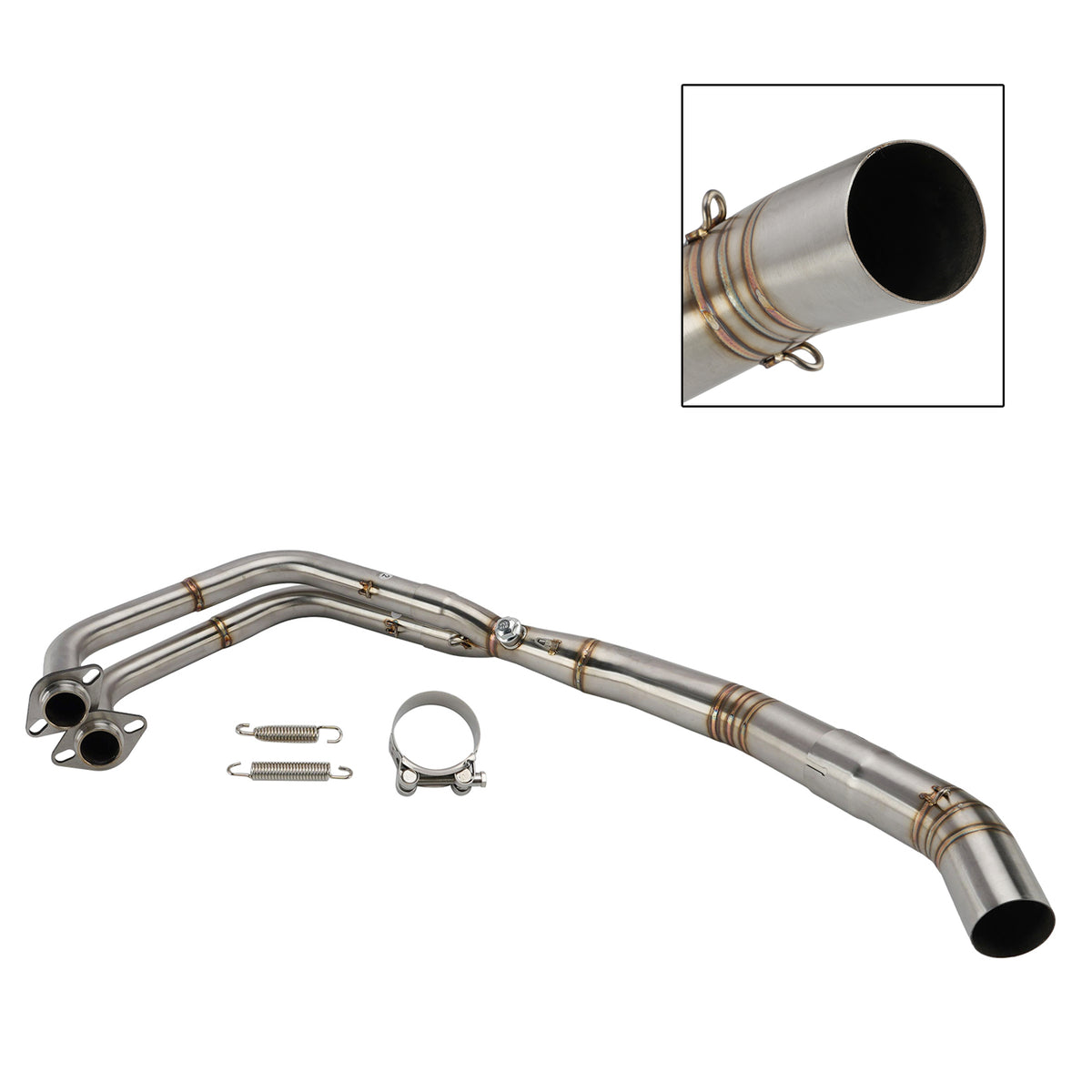 2017-2022 Kawasaki Z400 Ninja Header Link Pipe Exhaust Full System